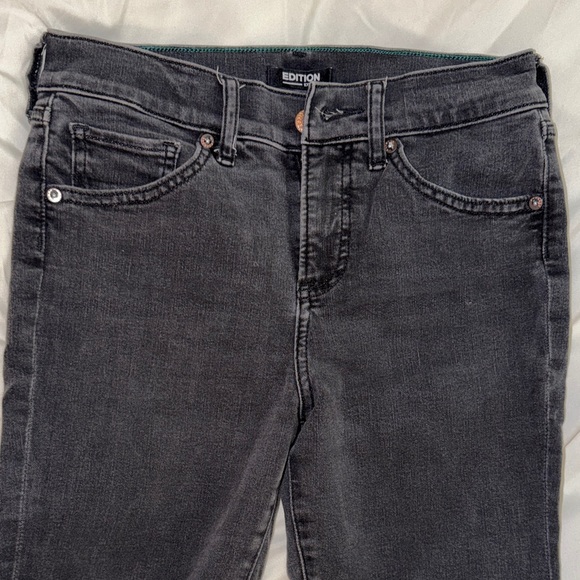 Express Black Ankle Jeans for Women - Picture 6 of 7